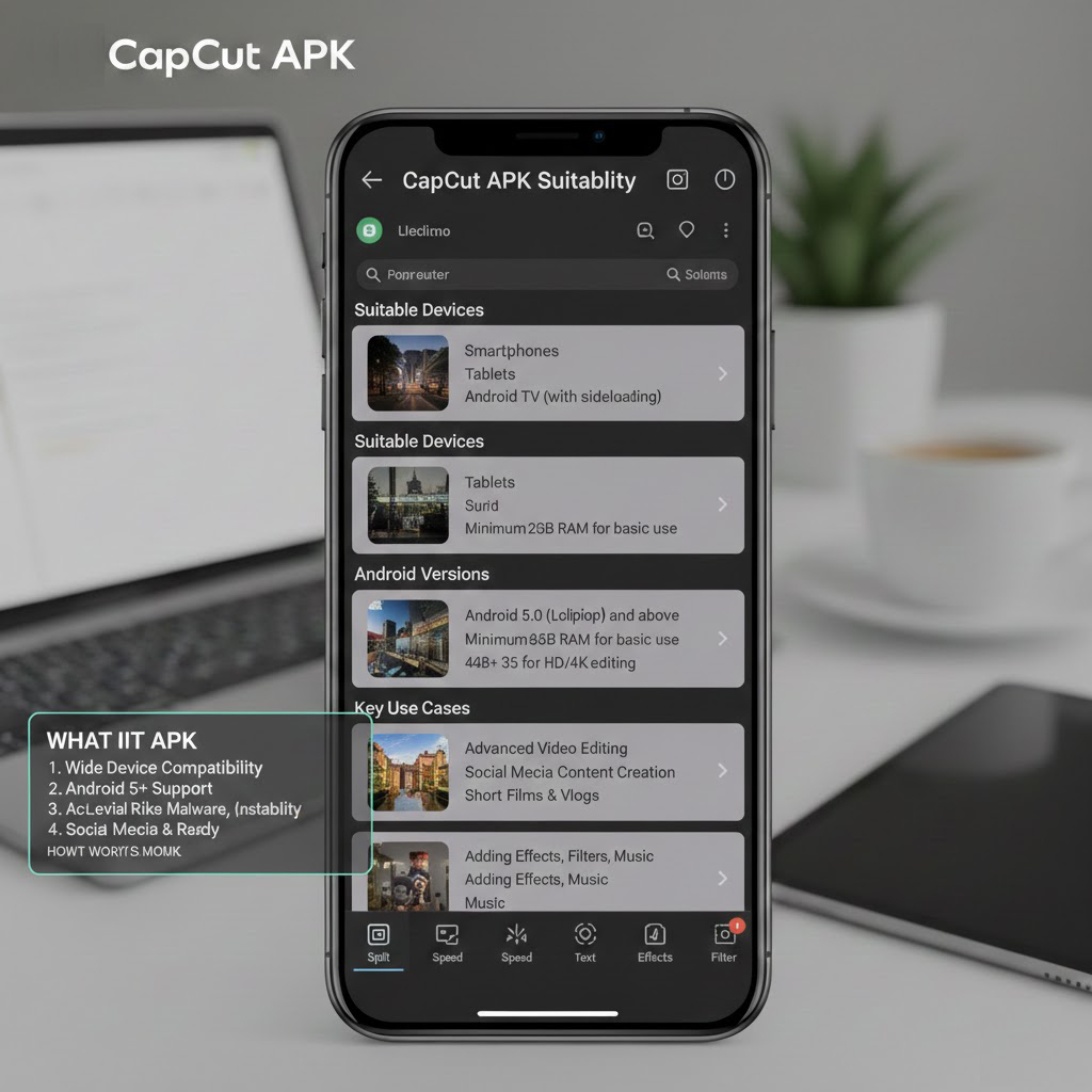 what devices for capcut apk